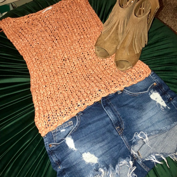 Zara Knit Top Sz S - Picture 1 of 2